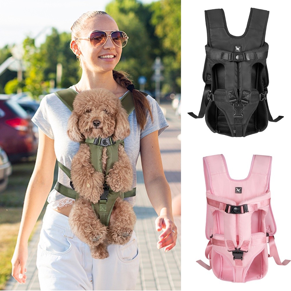 Embrulho Ao Redor De Cachorro Mochila Para Cães Pequenos Médios Transporte De Gatos De Estimação mascotas Suprimentos