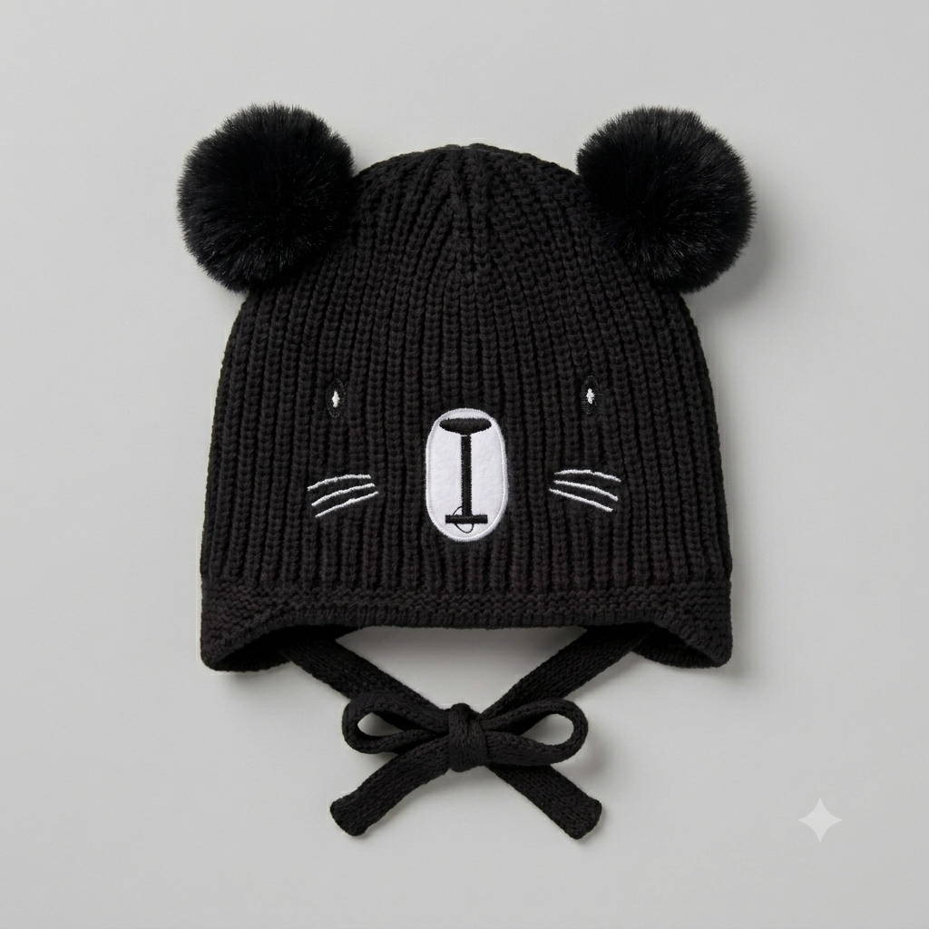 Gorro Touca De Inverno Infantil C/ Forro Peluciada Quentinha