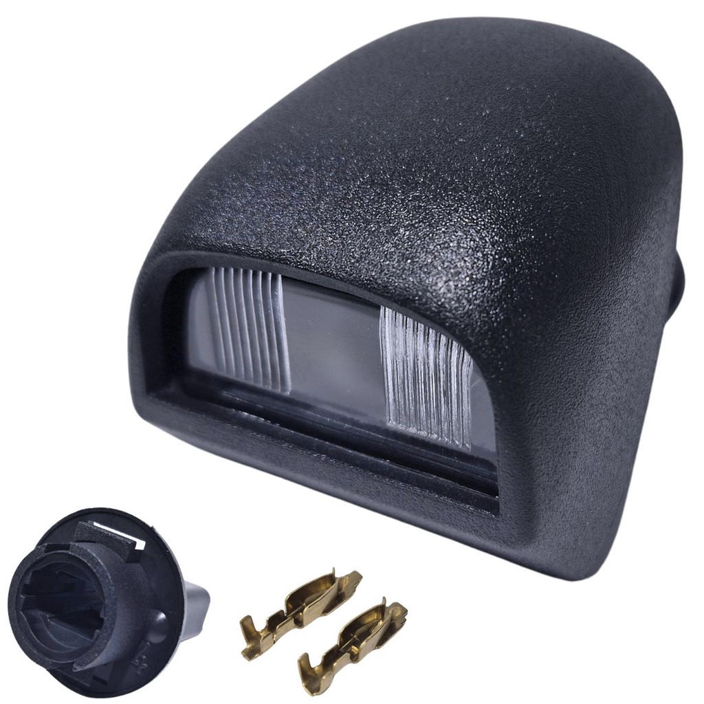 LANTERNA ILUMINAÇÃO LUZ PLACA DIREITO ESQUERDO CHEVROLET GM S10 2013 EM DIANTE COM SOQUETE