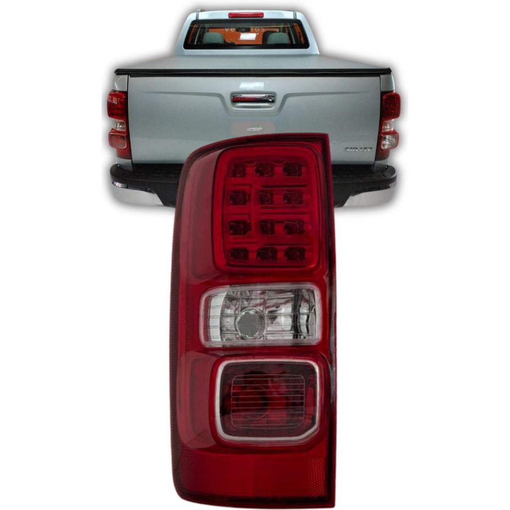 Lanterna Traseira Para Chevrolet S10 2012 2013 2014 2015 2016 à 2017 Com Led