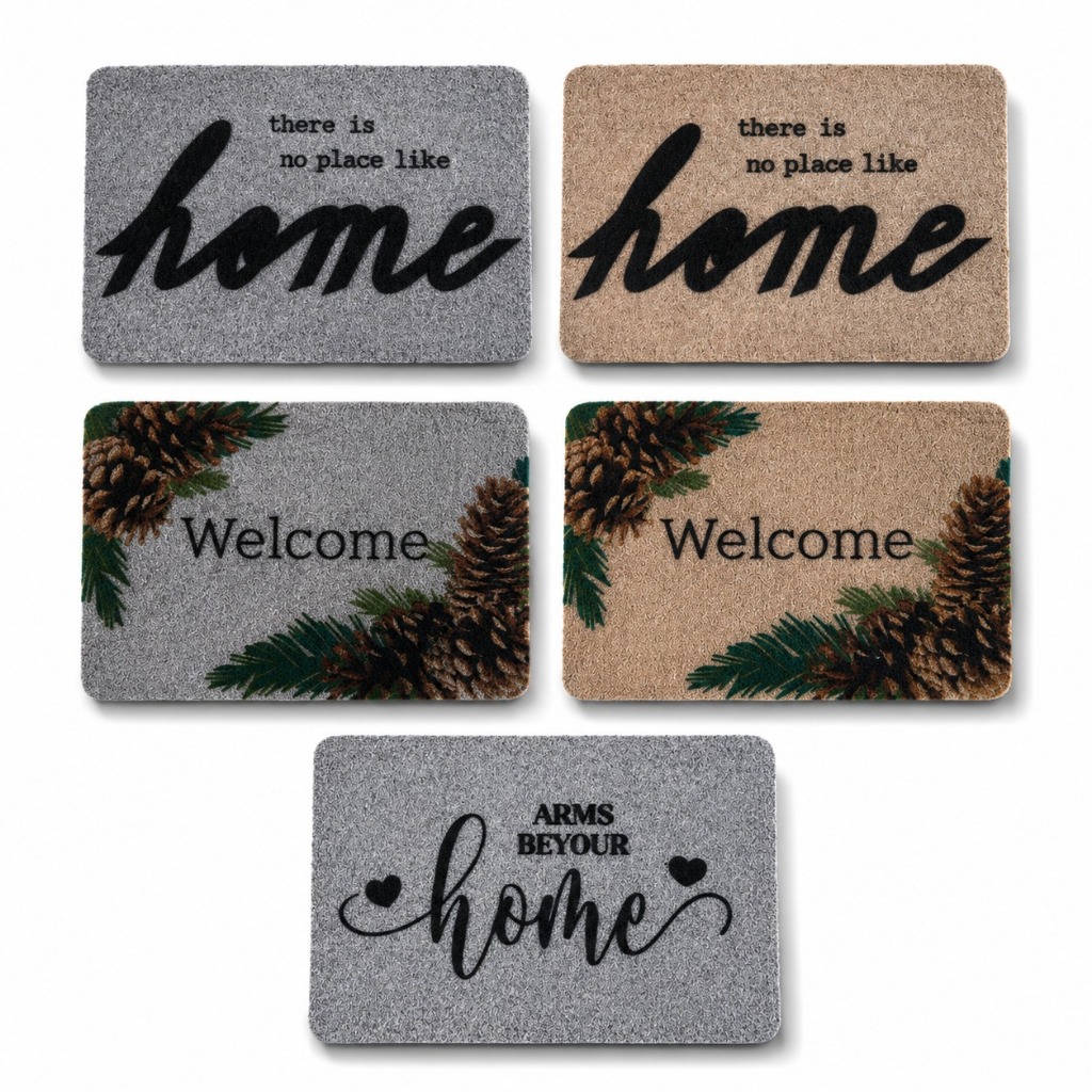 Tapete Decorativo Premium 38x58 Antiderrapante Entrada Banheiro Casa Confortável