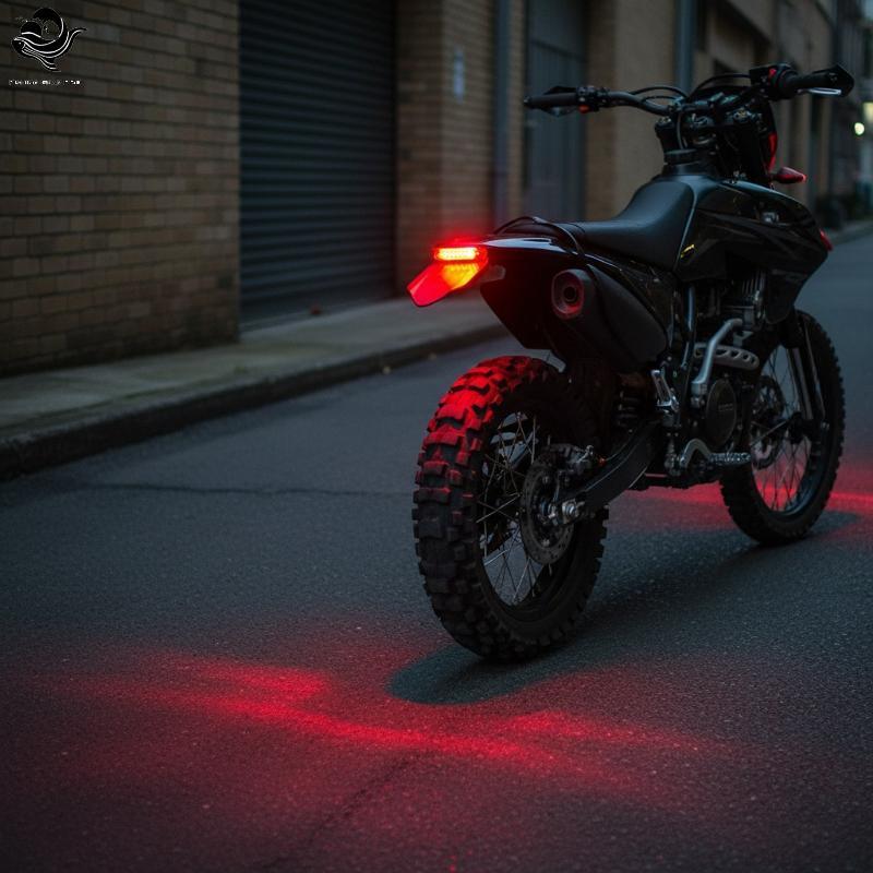 PFG 1 Peça Suporte De Placa De Motocicleta Com Guarda-Lamas Traseiro E Luz Traseira LED Universal Adequado Para Sportbik