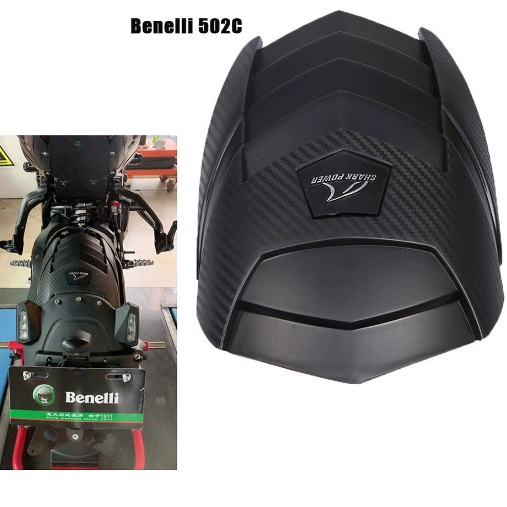 Adequado para Benali‌Leoncino 500/250 Guarda-lamas traseiro para motocicleta, azulejo de lama traseiro estendido Benelli