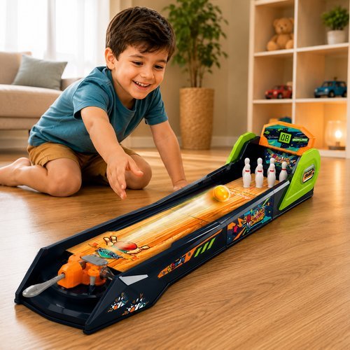 Boliche Infantil Brinquedo Jogos Arcade Diversao Crianças Indoor
