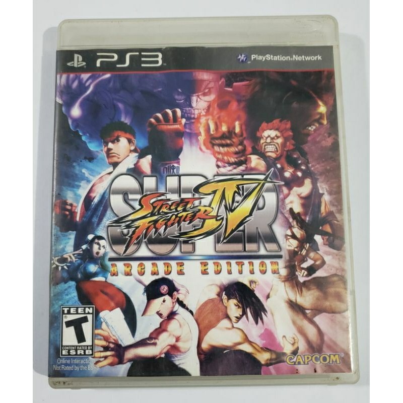 Super Street Fighter Iv Arcade Edition - Ps3 Recon