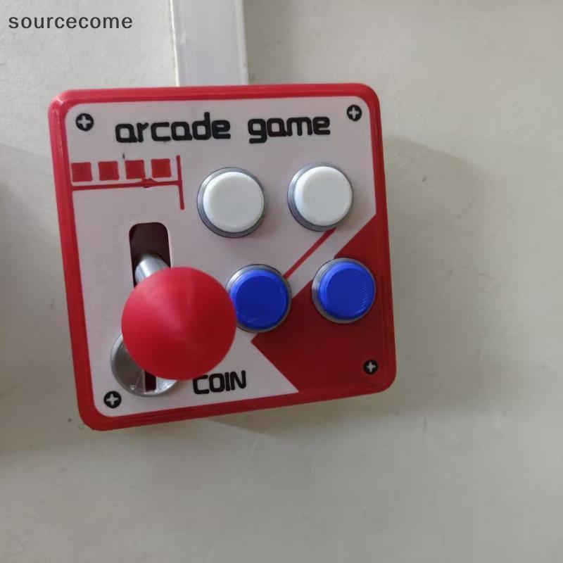 [sourcecome] Placa De Cobertura Do Interruptor Botão Jogo De Arcade , Decoração Criativa Para Sala De Jogos Em Casa , Jo