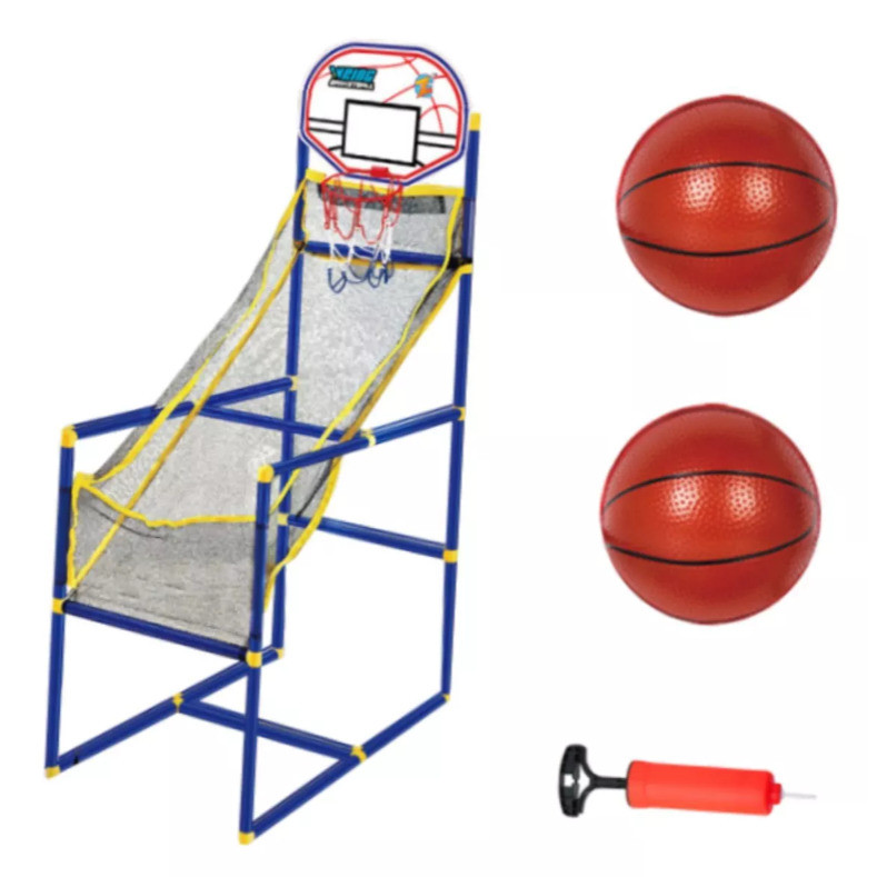 Jogo De Basquete Arcade Conjunto Esportes Máquina E 1 Bolas