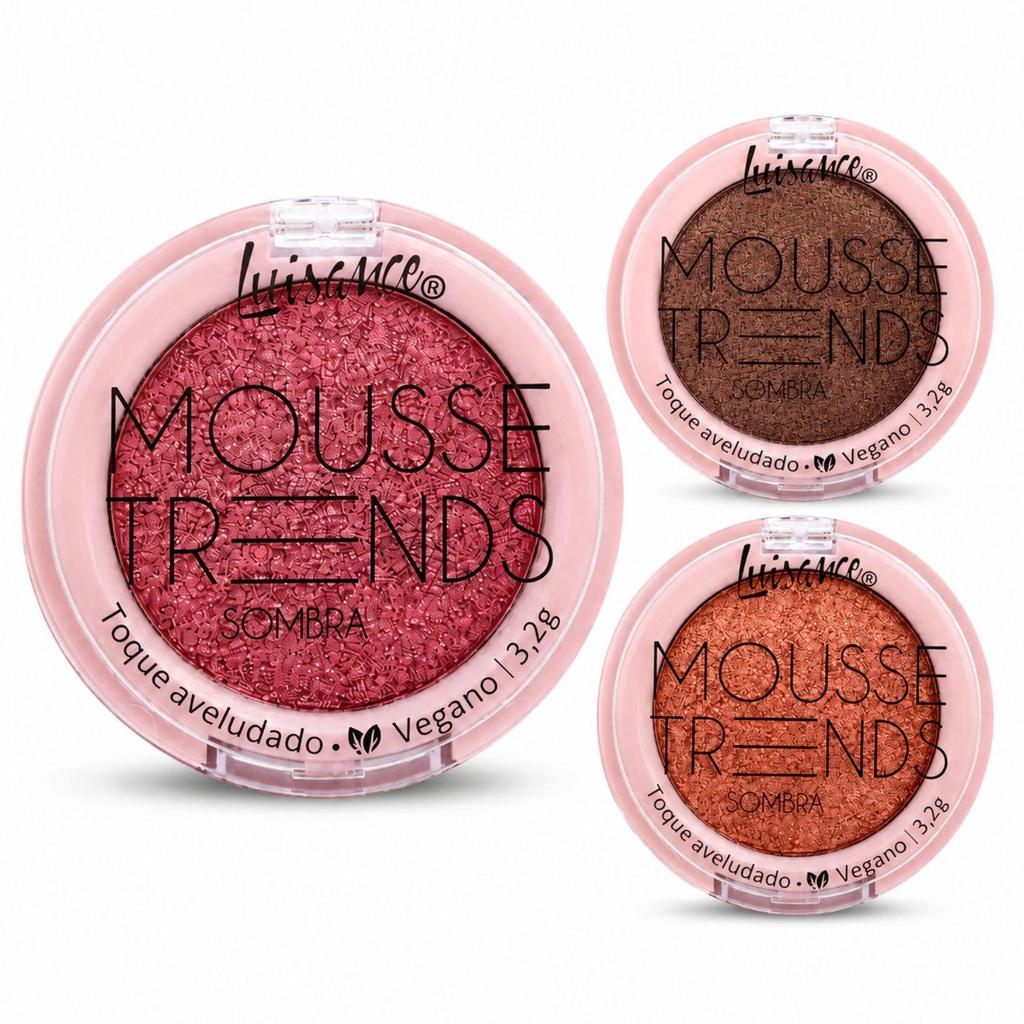 Kit Luisance: 3 Sombras Mousse Trends Ref.: L3321