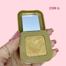 Sombra Mousse Iluminadora Cor 6 - Mia Make