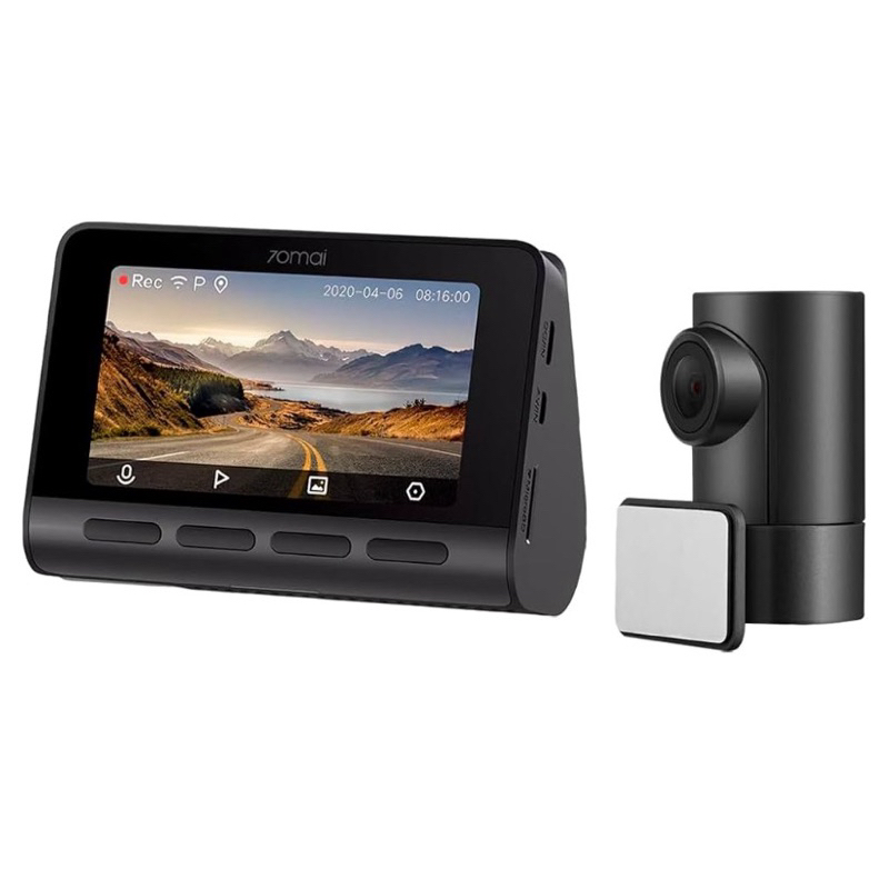 70mai Câmera Carro DVR 24H Suporte Monitor de Estacionamento Câmera Traseira ou Interior