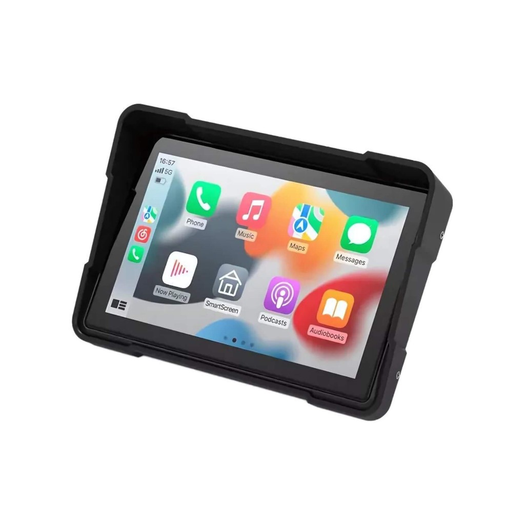 Multimidia para Moto Carplay Android Auto Sem Fio Bluetooth Monitor 5