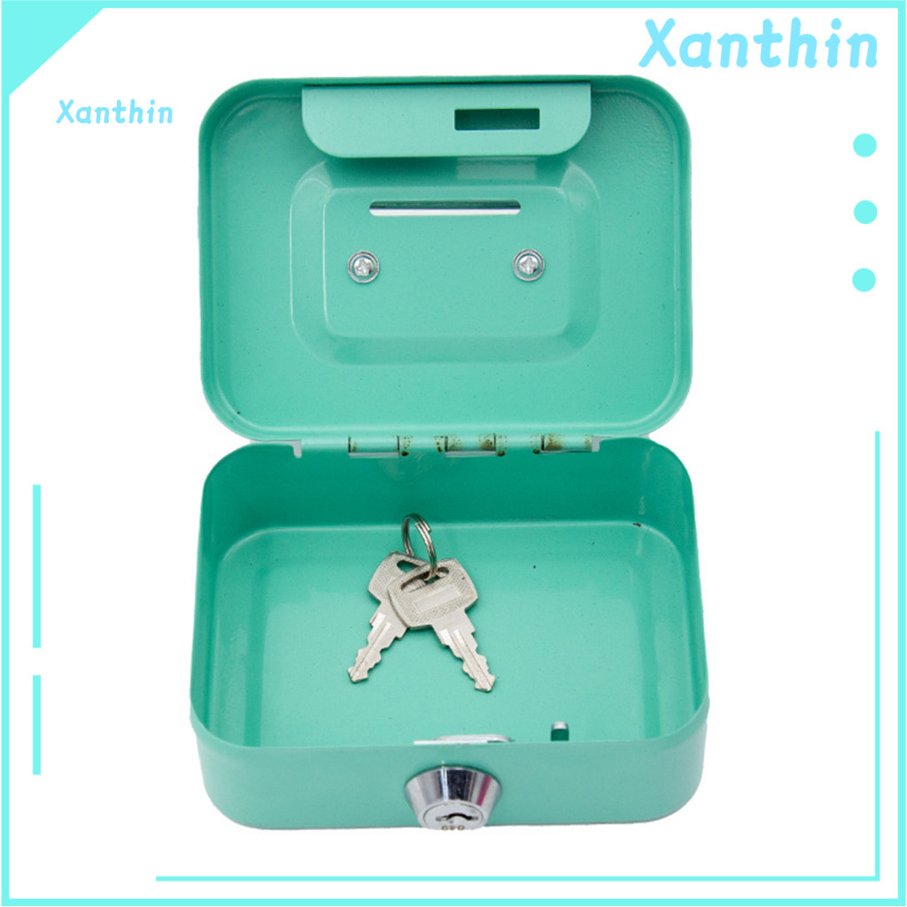Long-lasting Piggy Bank with Key Portable Mini Lock and – Secure Cash Box Coin Storage Safe Travel-friendly Money for
