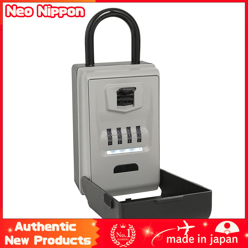 Carl Key Box - Secure Key Storage Solution with 4-Digit Combination Lock - Anti-Theft Protection - Multiple Types Availa
