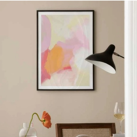 Quadro decorativo suave e elegante para ambientes aconchegantes (1 peça)