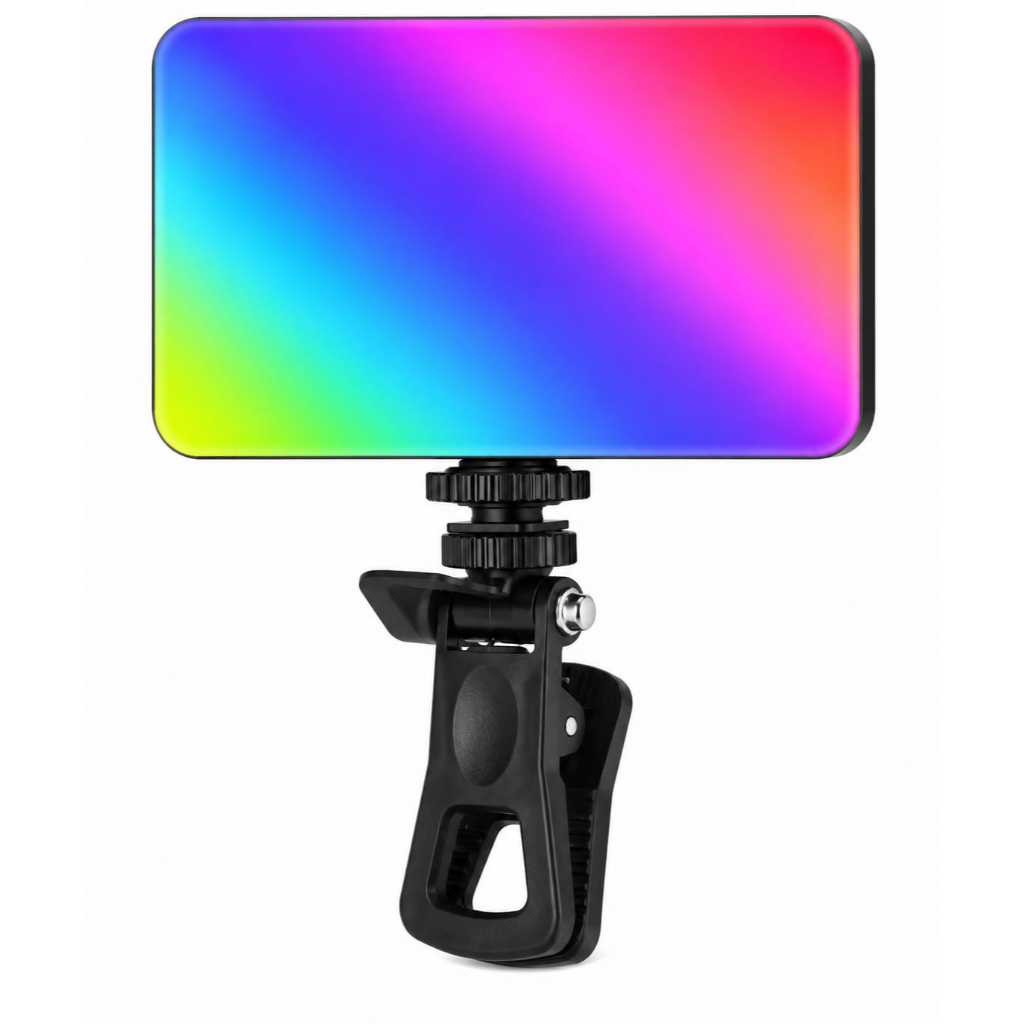 Luz Preenchimento Rgb Led Colorido Foto Video Portátil Iluminação Fotografia