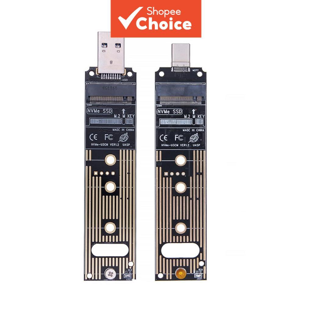 M . 2 Nvme Ssd Gabinete 10Gbps Pcie Portátil Caixa Externa Usb C 3.1 Ferramenta Adaptador Gratuito Com Almofada De Dissi