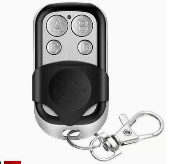 Um Conjunto De Controle Remoto Automático De Porta De 4 Canais , 433MHz , 8 Bits , Interruptor DIP , Abridor De Portão D