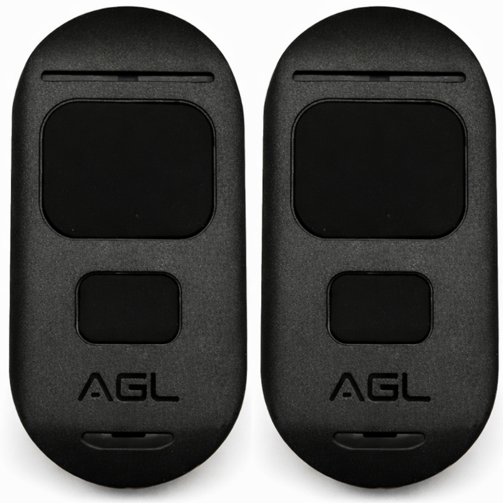 Kit 2 Controle AGL Para motor de Portão frequência 433,92 Mhz