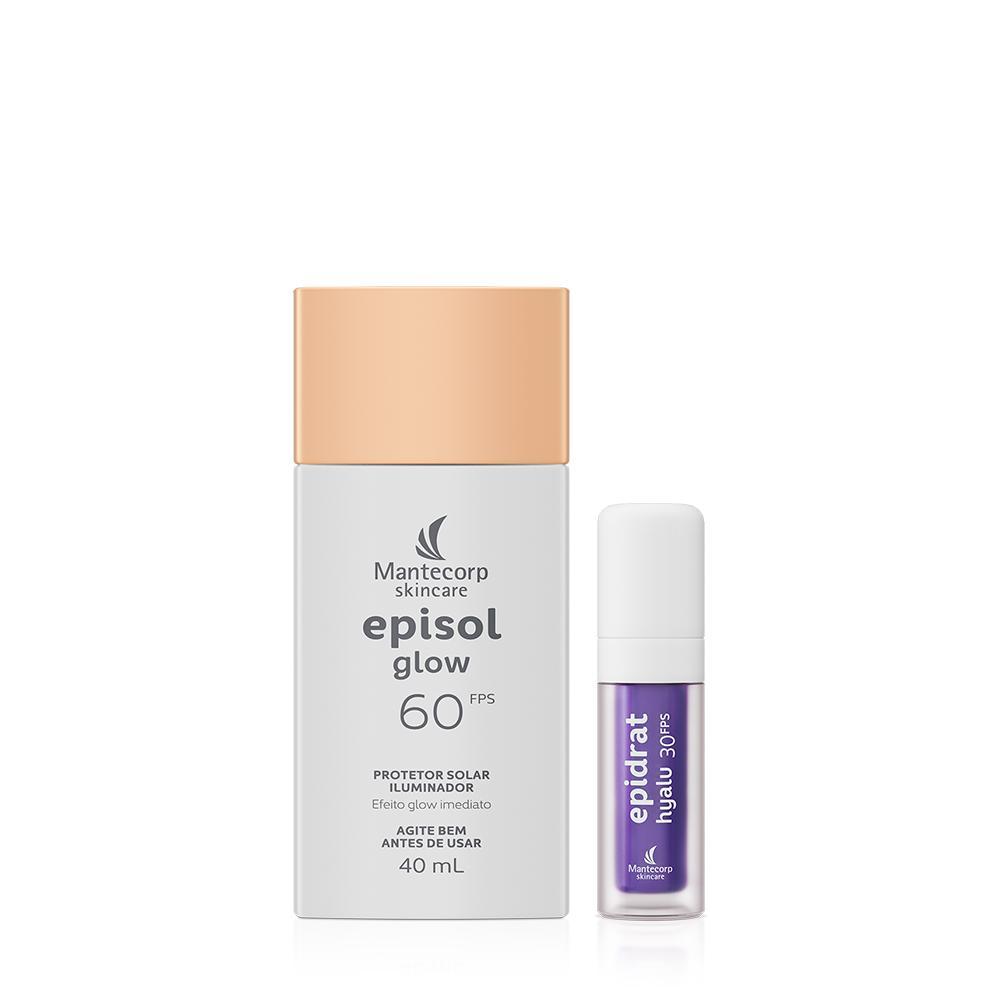 Kit Episol Glow & Lip Oil Berry