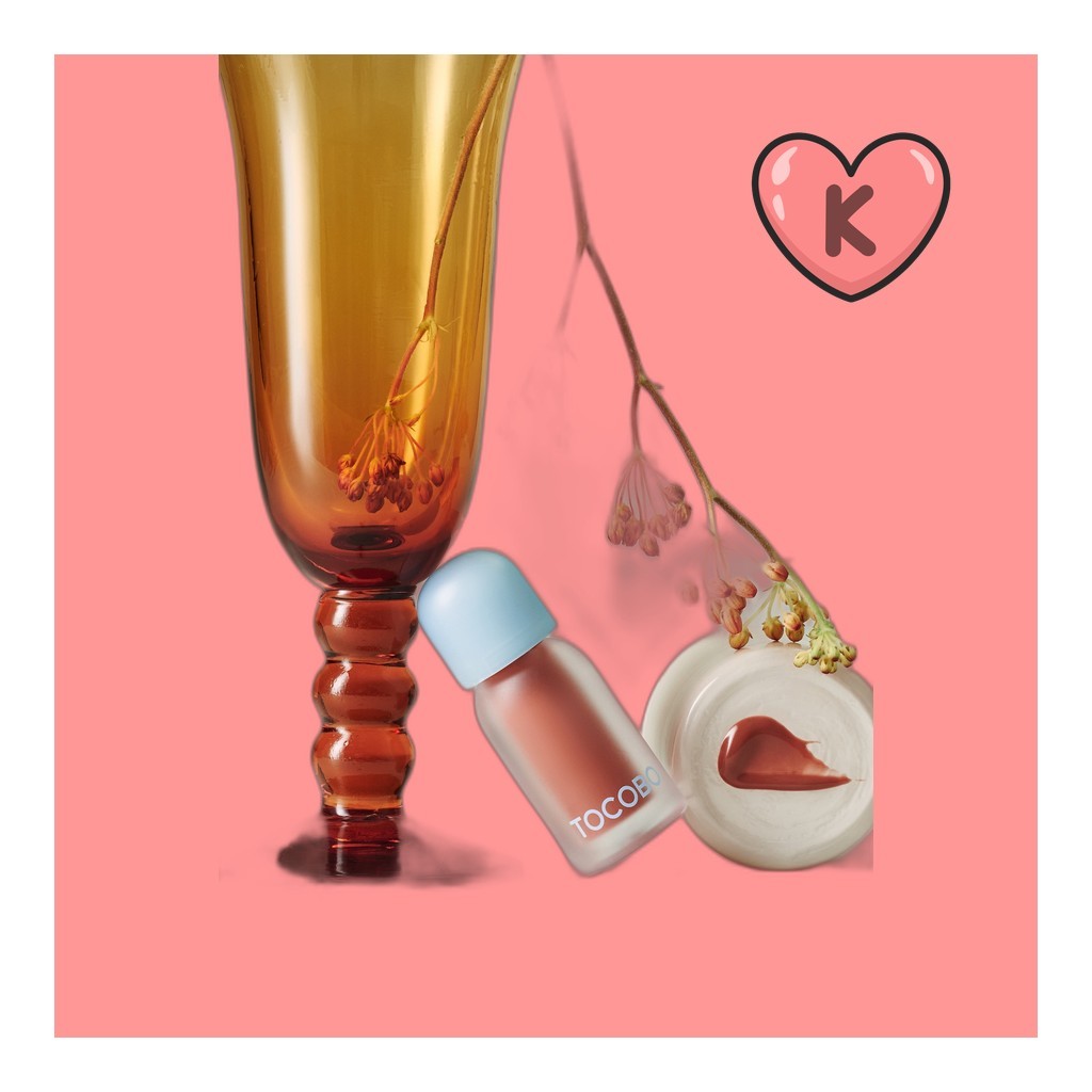 [Tocobo] Juicy Berry Plumping Lip Oil 05 Rosy Girl 4g/Óleo Labial Coreano/Efeito/100 % Genuíno Por kidsarmor