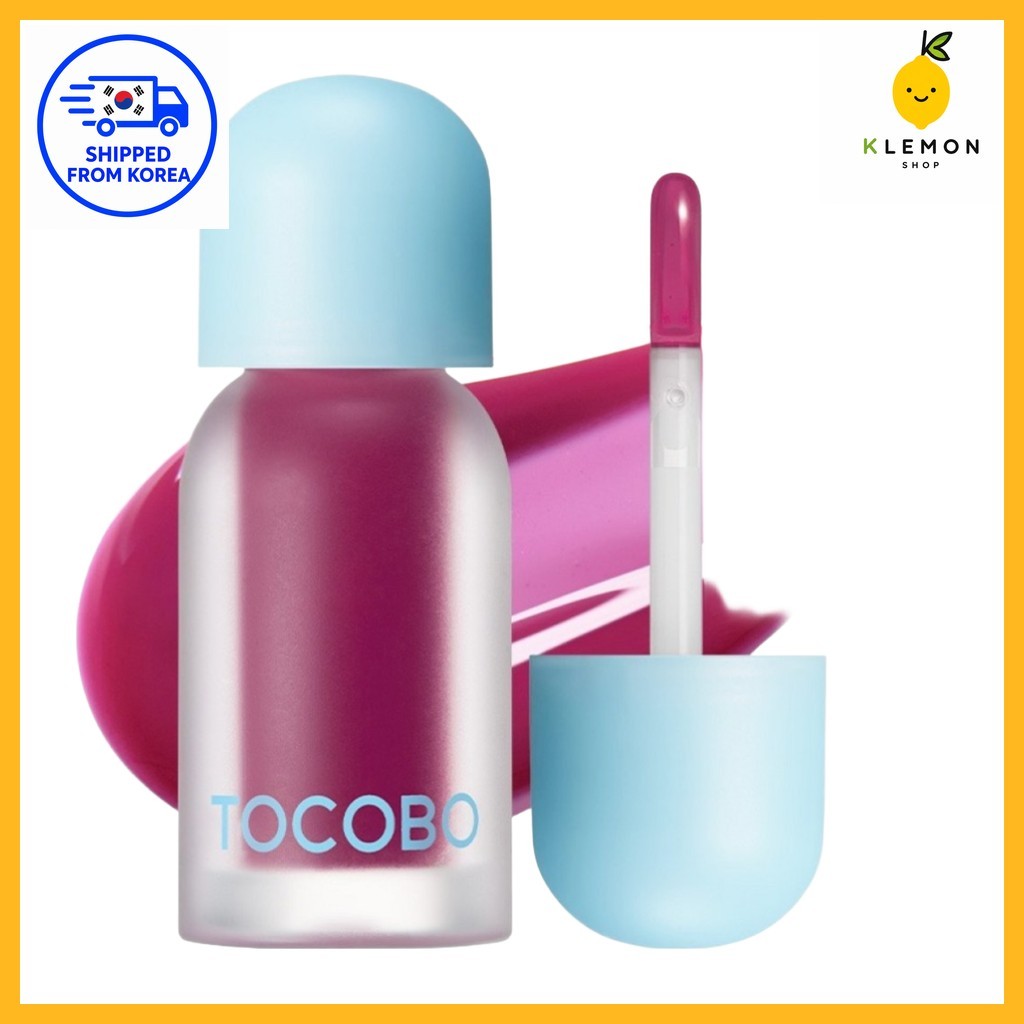 [Coréia] TOCOBO Juicy Berry Plumping Lip Oil , 4g , 1 Unidade/Coreano Effect