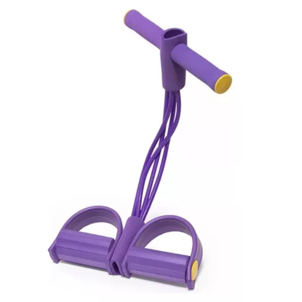 CORDA DE TENSIONAMENTO MULTIFUNCIONAL COM PEDAL PARA EXERCÍCIO