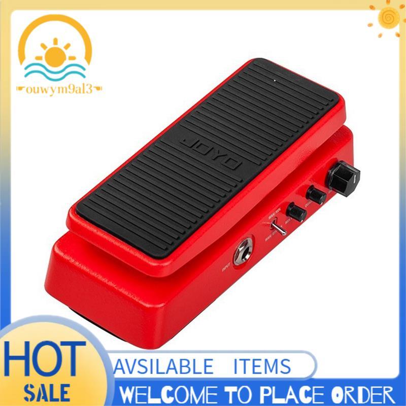 Pedal De Efeito Wah-II Com Controle De Volume Ativo Funções Multifuncional Para Guitarra Elétrica