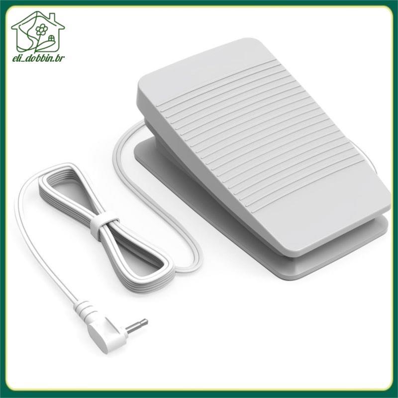Pedal De Máquina De Costura Multifuncional Compatível Com Plugue Ue Para Modelo FC-322-Cor Branca , Design De Furo Único