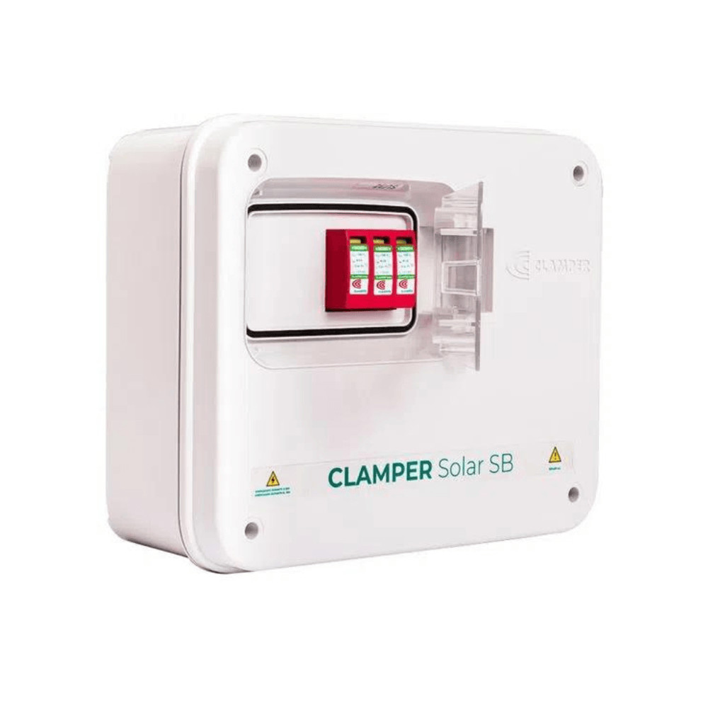 Caixa Padrão Solar String Box 1040V 32A 2 Entradas/2 Saídas 020008 Clamper