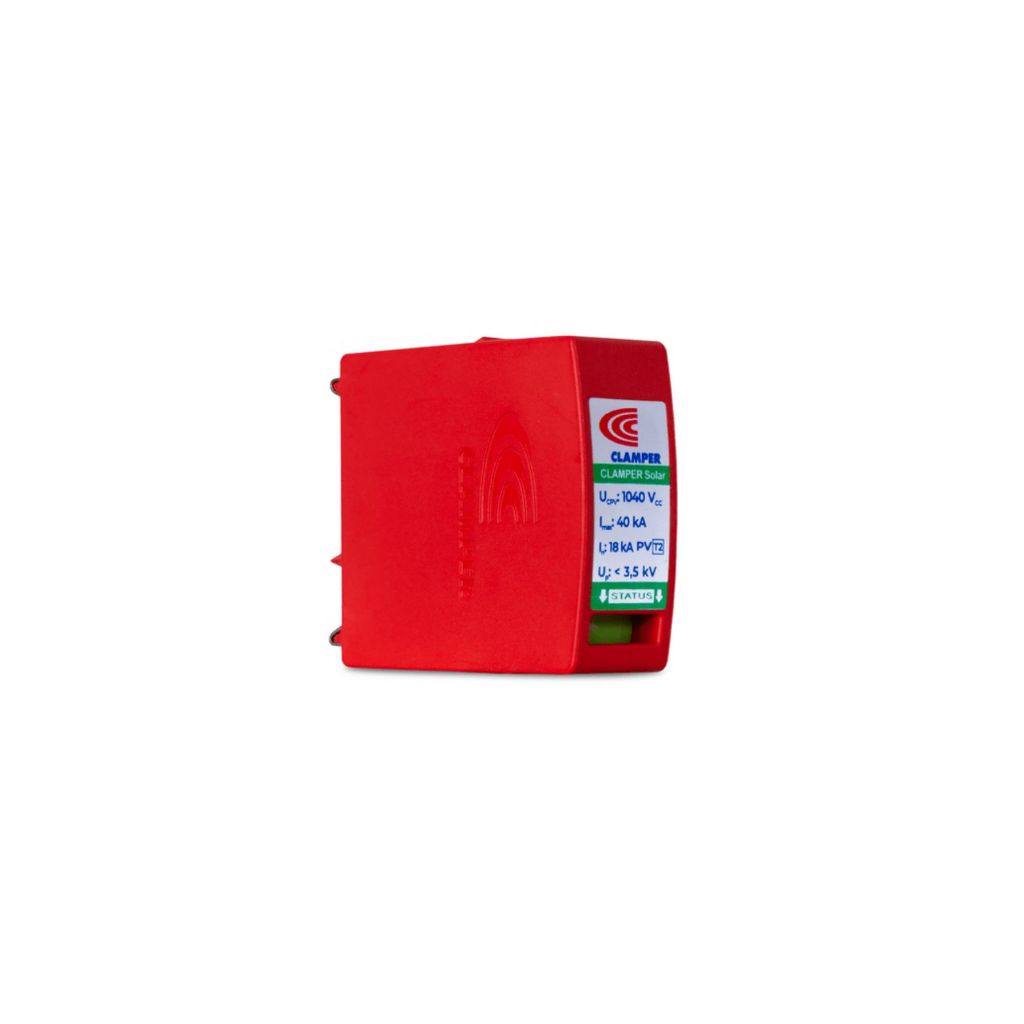 Plugue Clamper Solar (string Box) 1000v 40ka Cartucho dps ANTIGO 1040