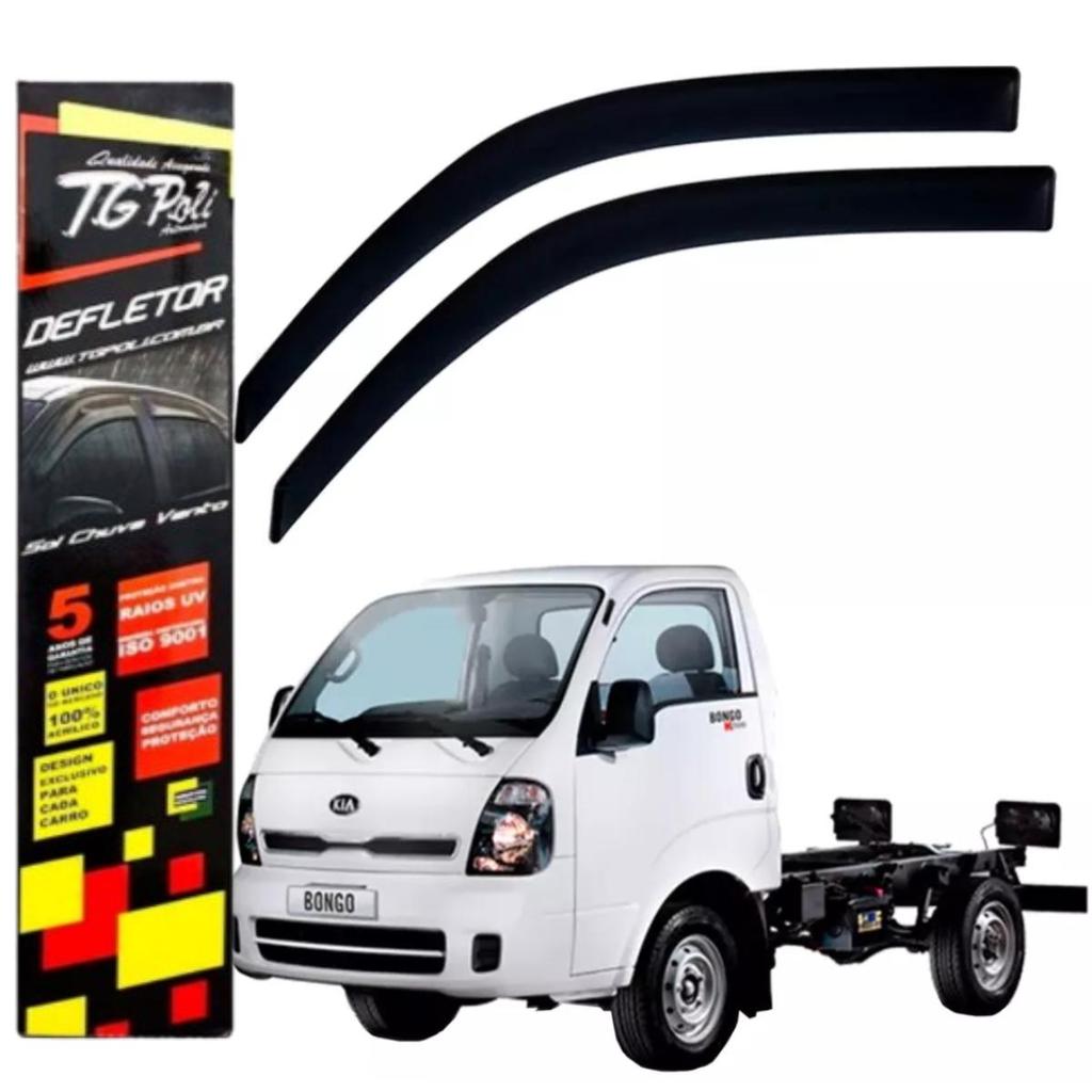 Calha de Chuva Kia Bongo K2500 2006 a 2023 TG Poli