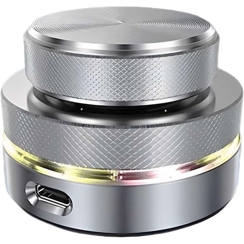 LICAEVEY Volume Control Knob, 2.4G Bluetooth USB C Wired Modes, 360 Rotary Knob, One Key Shortcut Functions, Multimedia