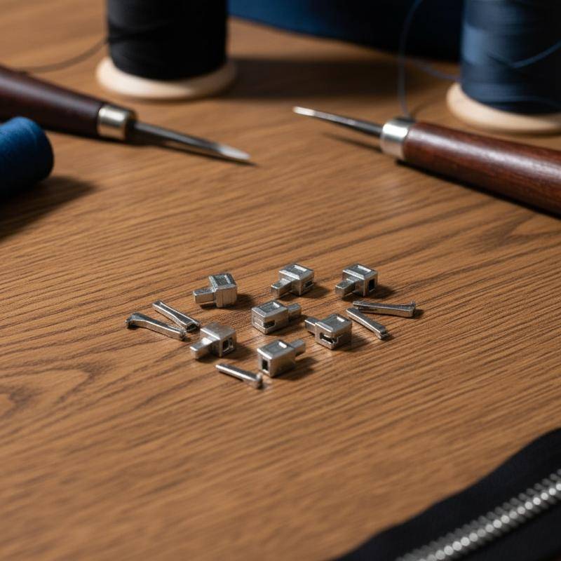 Chuaniaji Metal Zipper Stopper Fix Kit 10 Peças Zip Bottom End Repair Set DIY Ferramentas De Costura De Alfaiate Para Bo