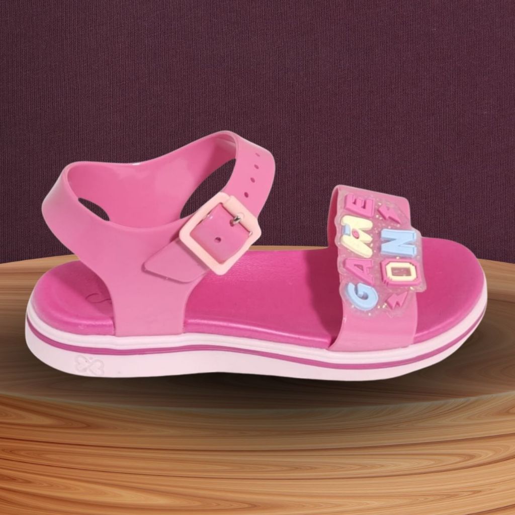 Sandalia Infantil Meninas Baixa Confortável Leve Ajustavel