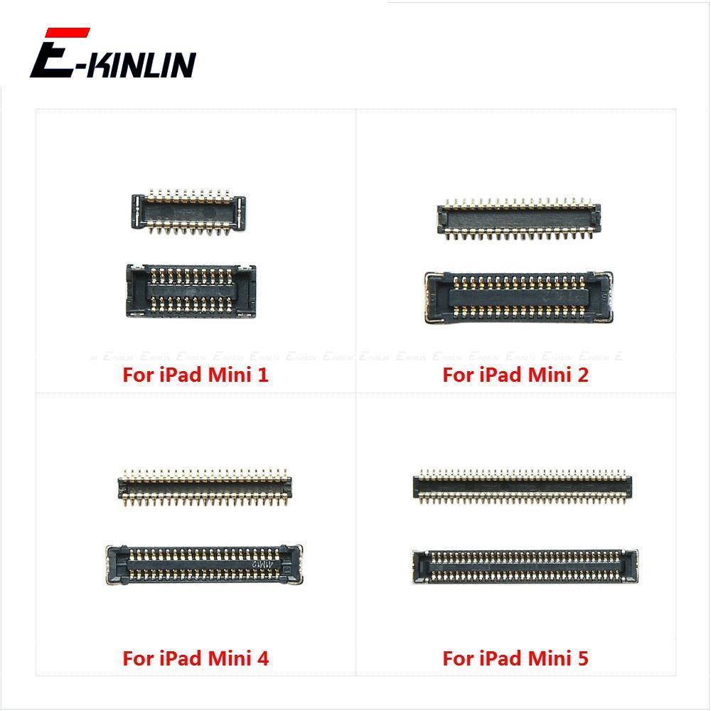 Tela Touch Screen LCD Visor FPC Conector Compatível Com iPad mini 1 2 3 4 5 Placa Na-Mãe Cabo Flexível Da Principal