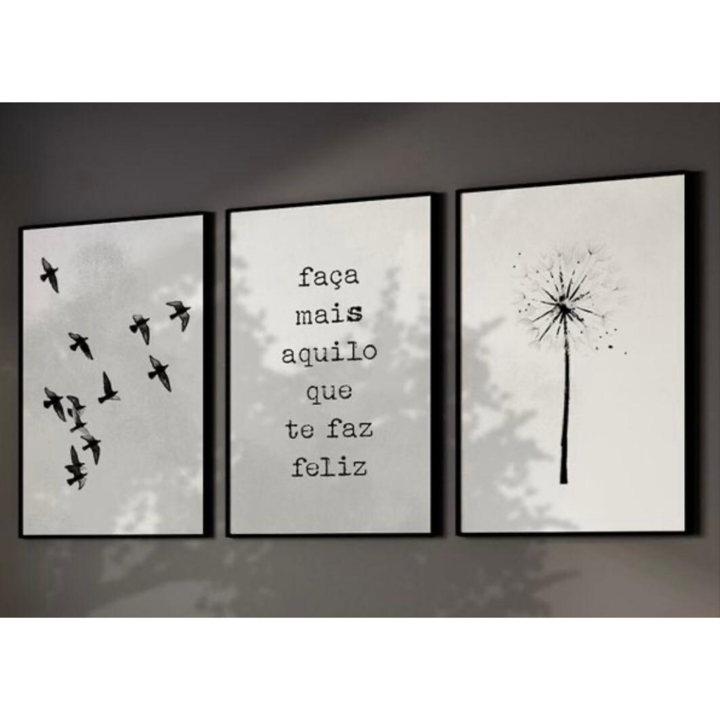 Quadro Decorativo,Frase, Faça mais aquilo que te faz feliz,para sala,cozinha,quarto, promoção 120x60