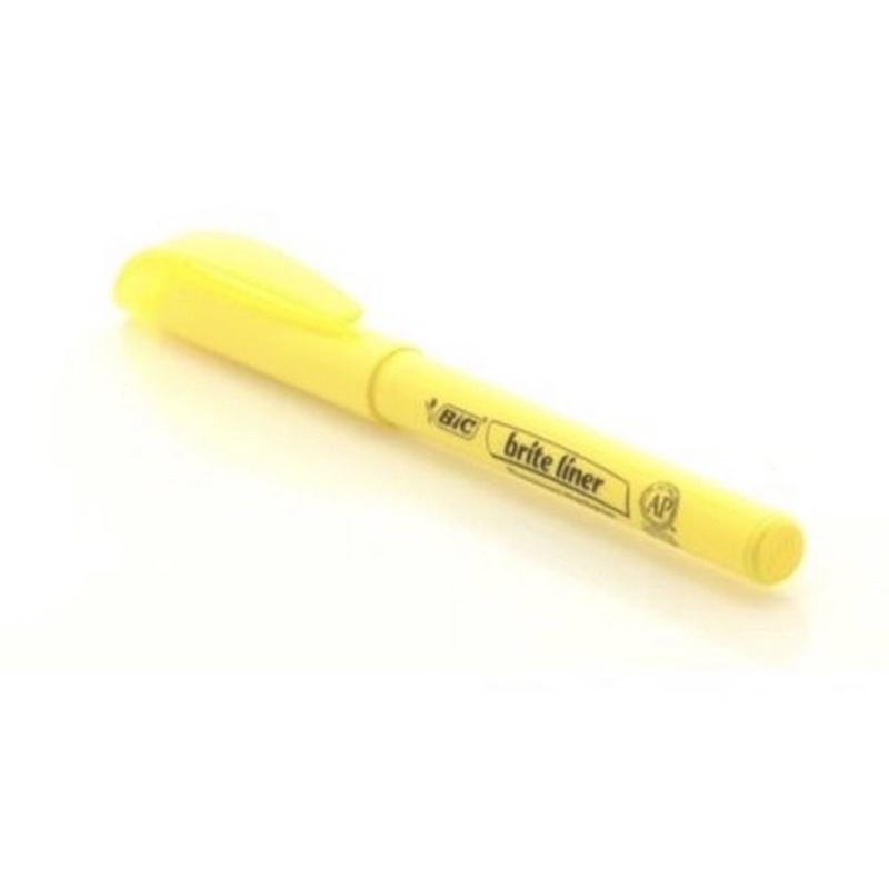 Marcador de Texto Fluorescente BIC Marking amarelo