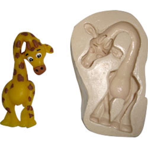 Molde de Silicone cod-V 13 Madagascar Melman Aplique  - 90g