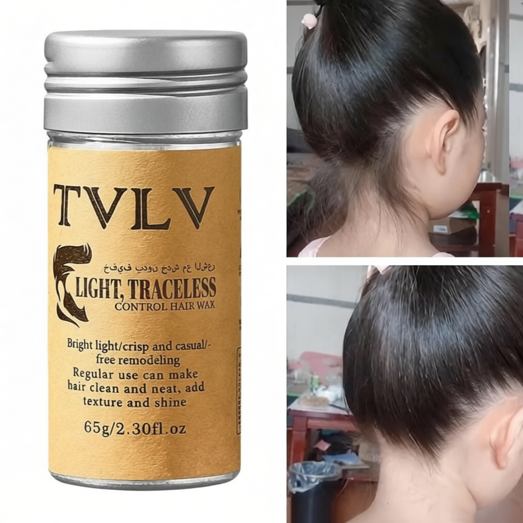 Bastão de Cera para Cabelo Anti-Frizz Frizzy Hair Tidying Creme