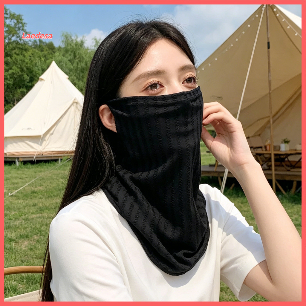 Upf50 Face Guard Sun Protection Ice Silk Neck for Women – Lightweight Breathable Outdoor Cycling Mask for Summer Uv Sh