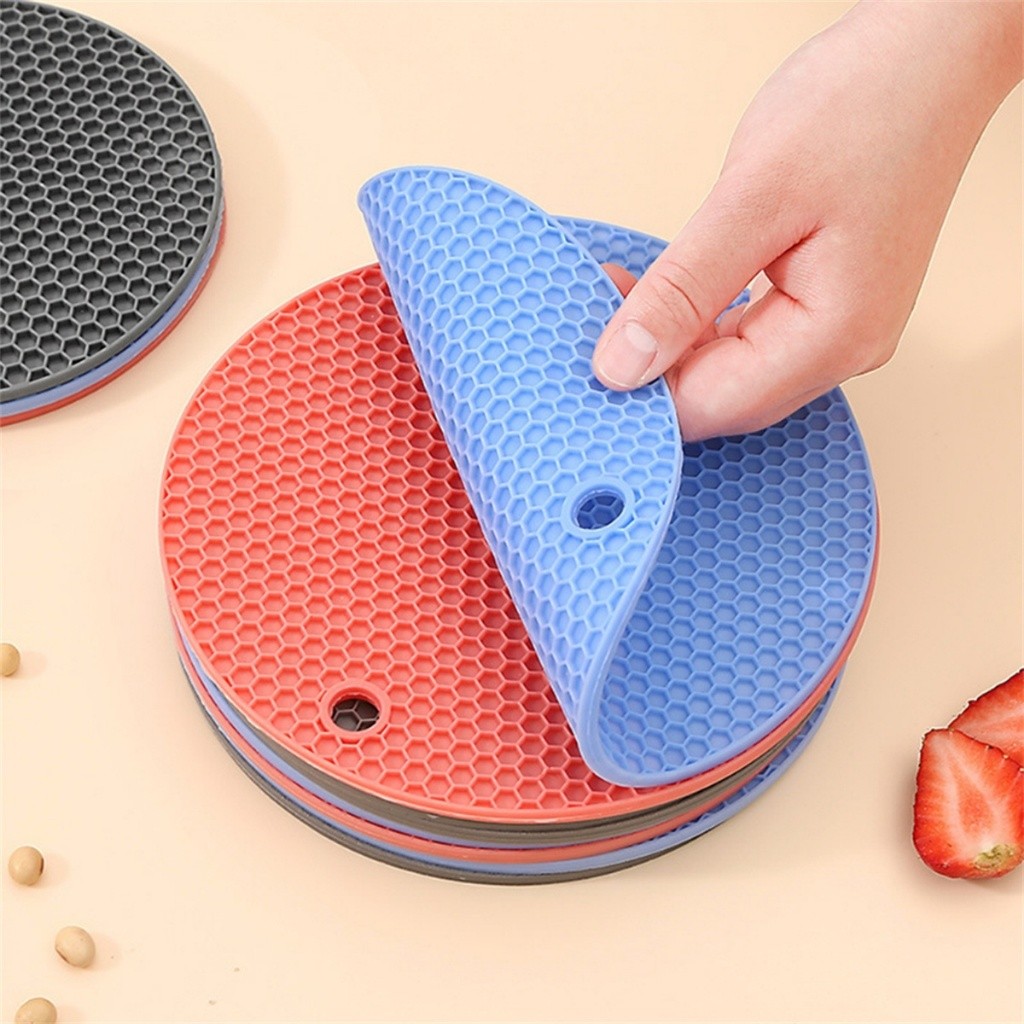 Kit 4 Descansos Panela em Silicone Protetor Resistente