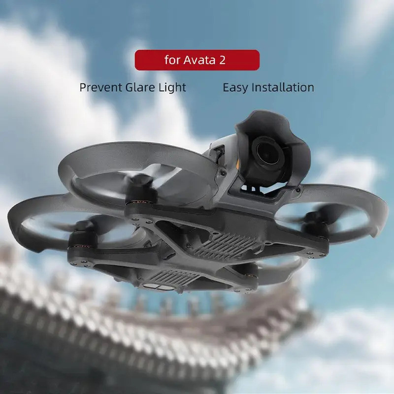 Sunnylife Para DJI AVATA 2 Protetor de Lente, Proteção de Gimbal, Capa Anti-reflexo Para Lente DJI Avata 2, Acessórios p