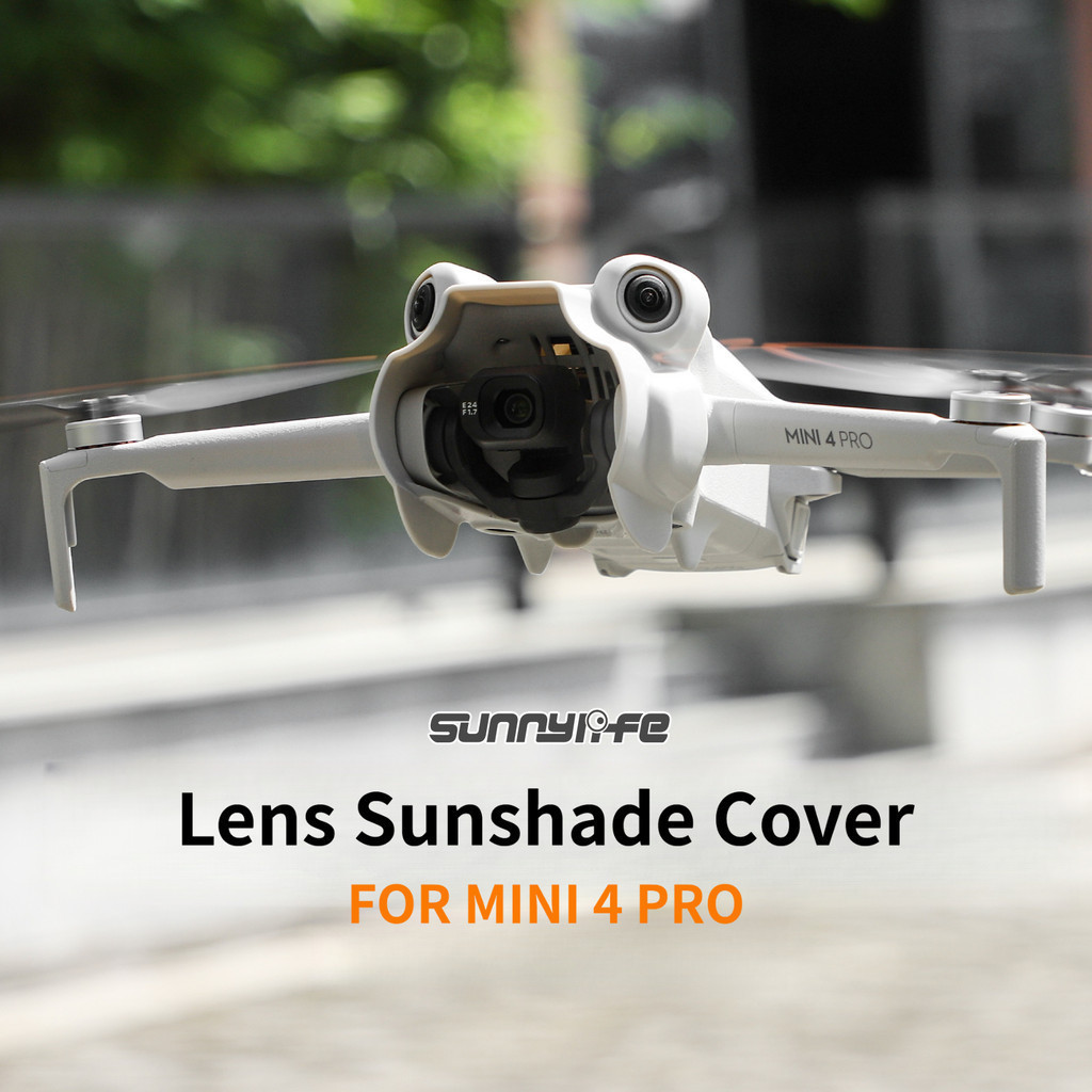 Para-sol de Lente Sunnylife Mini 4 Pro, Proteção de Gimbal, Acessório Anti-reflexo