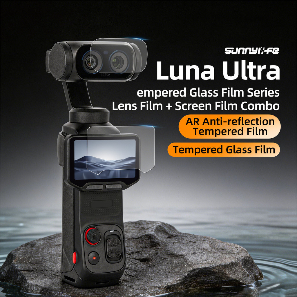 Sunnylife Luna Ultra Película Temperada AR Anti-reflexo Protetora para Lente e Tela Ultra-HD Anti-explosão Conjunto de A