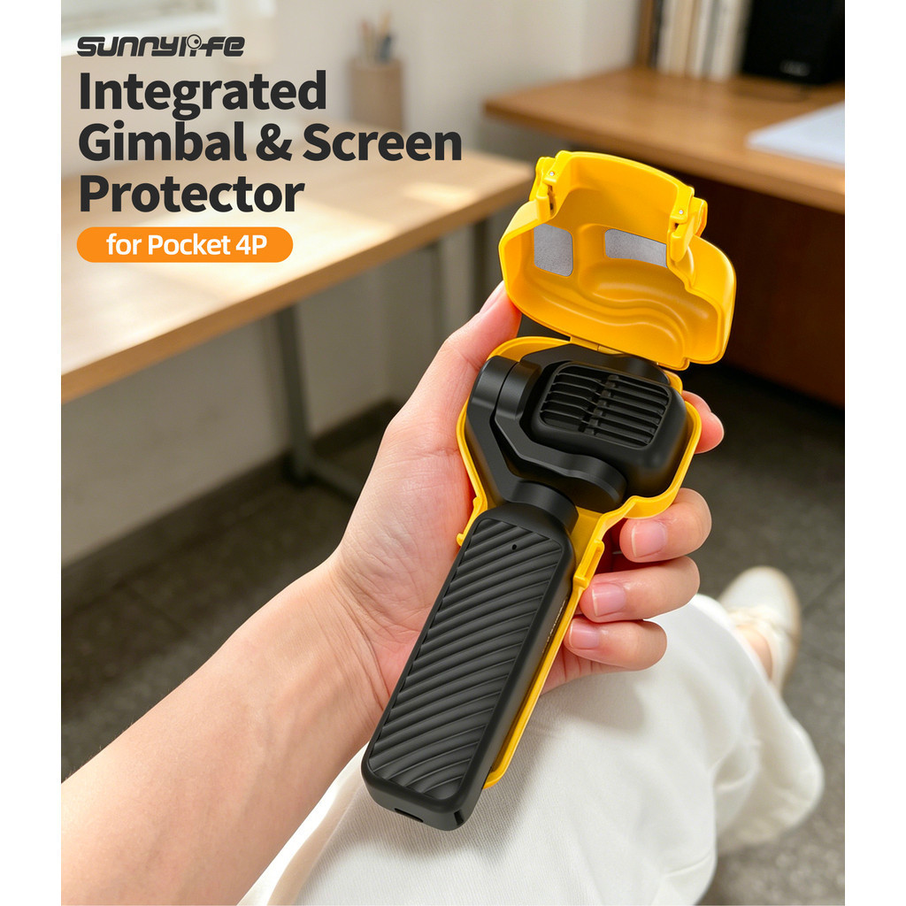 Capa Protetora Sunnylife Pocket 4P, Acessórios para Lente e Tela do Gimbal Pocket 4P