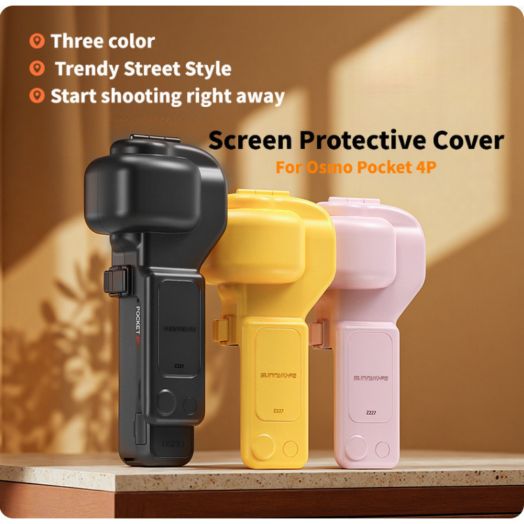 Capa Protetora Sunnylife Pocket 4P, Capa Protetora para Lente e Tela do Gimbal Pocket 4P, Acessórios, Capa Protetora Int