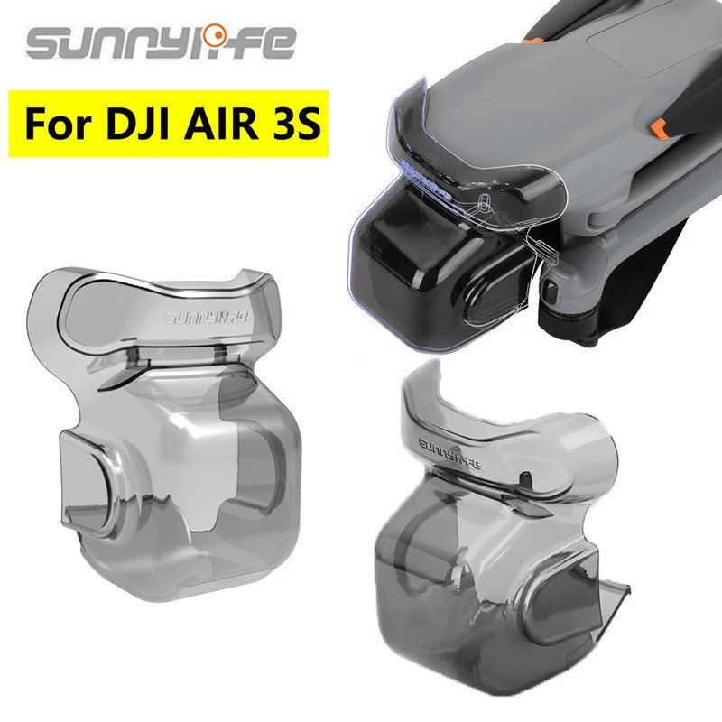 Capa Protetora para Gimbal Sunnylife para DJI AIR 3S, Tampa de Lente, Protetor de Câmera Gimbal, Capa Protetora de Lente