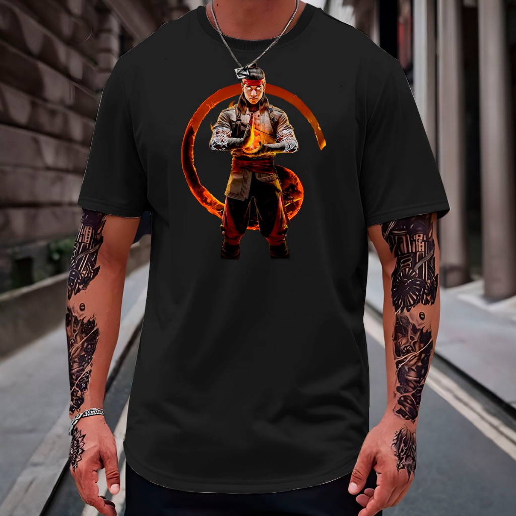 Camiseta Mortal Kombat Liu Kang