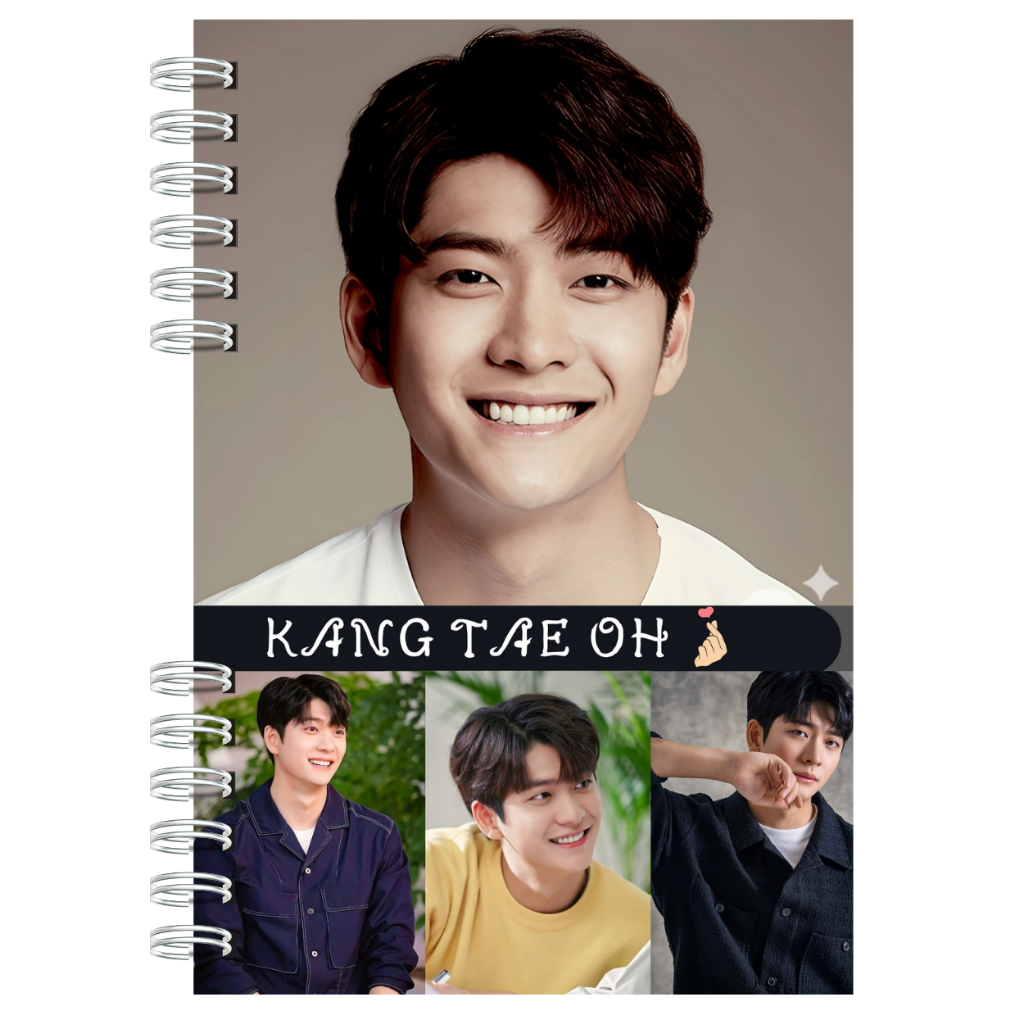 Caderno A5 KANG TAE-OH Ator Dorama