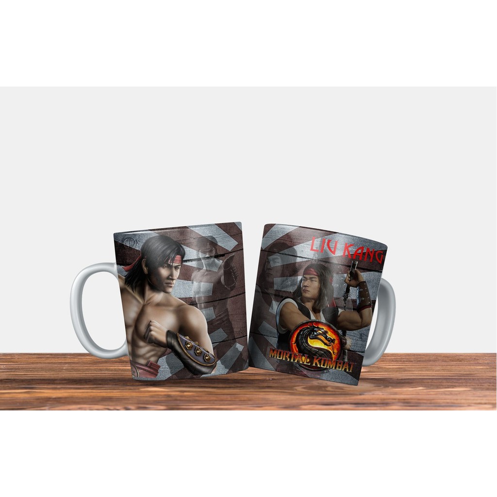 Caneca Coleção Mortal Kombat  Liu Kang 300 Ml